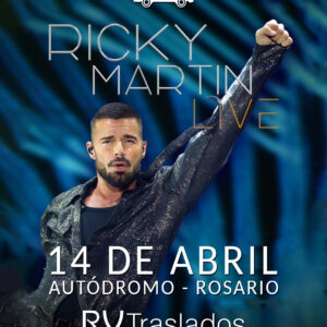 Ricky Martin en el Autódromo de Rosario